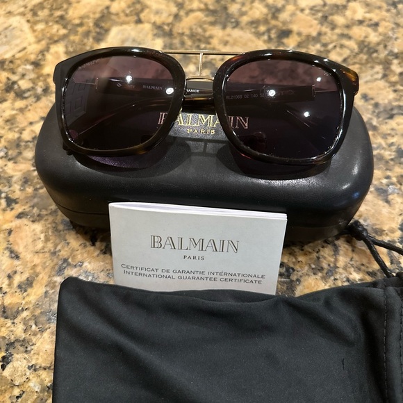 Balmain Aviator sunglasses • made in France - Picture 3 of 10